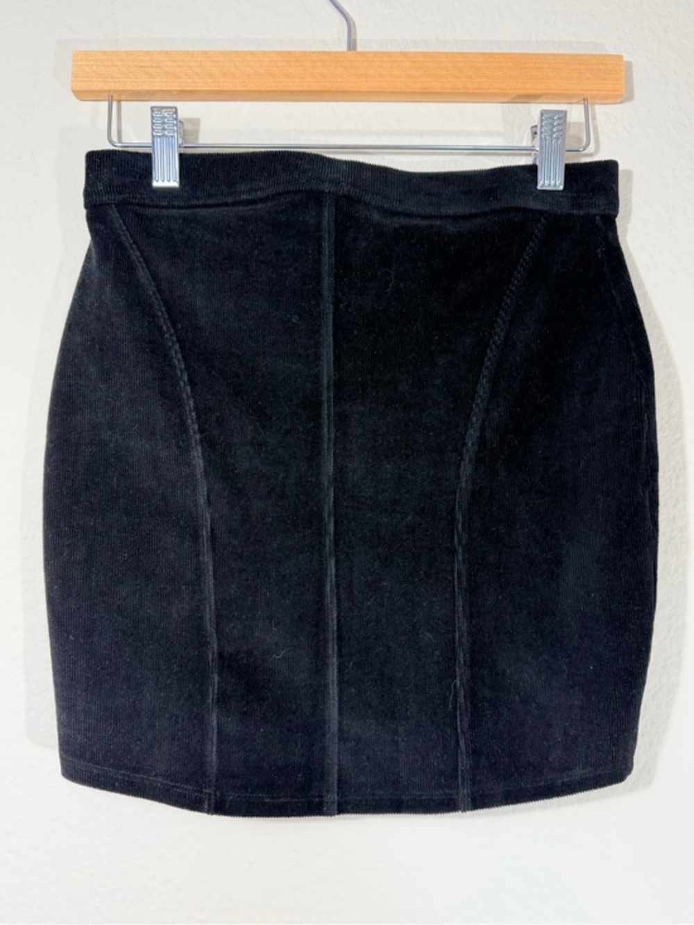 Alo Ribbed Sweater Knit Highline Mini Skirt Athleisure Sporty Tennis Preppy M - Picture 8 of 9